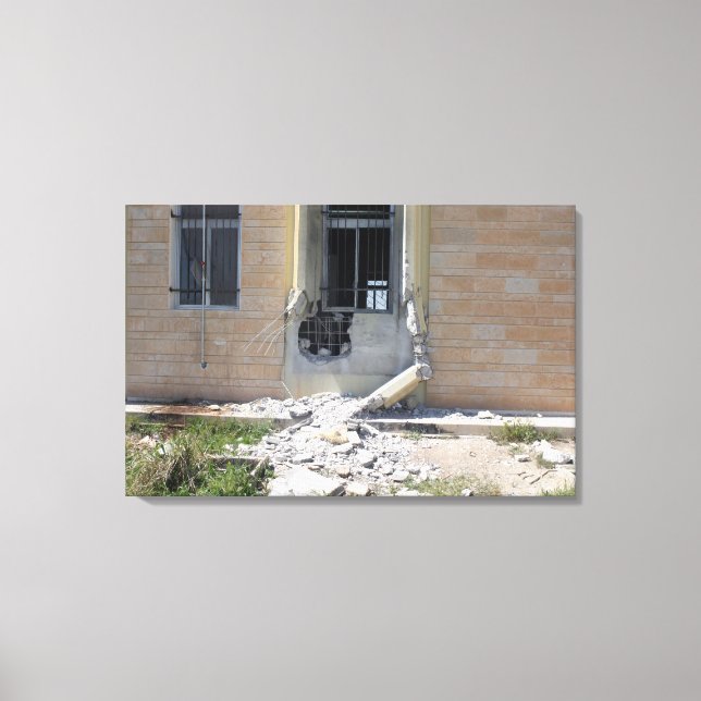 Eine raketengetriebene Granate Leinwanddruck (Vorderseite)