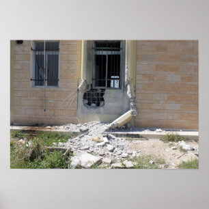 Eine raketengetriebene Granate Poster