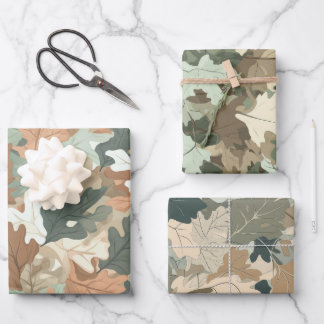 Eine realistische Camouflage Design Serie #2 Geschenkpapier Set