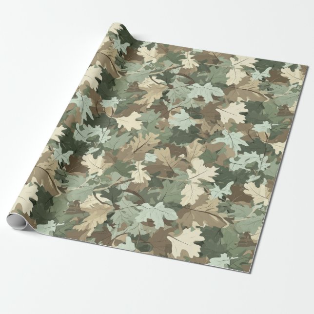 Eine realistische Camouflage Design Serie #3 Geschenkpapier (Ungerollt)