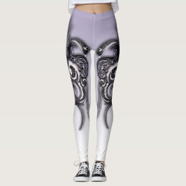 "Eine reflektierende Eleganz", Leggings der Frau