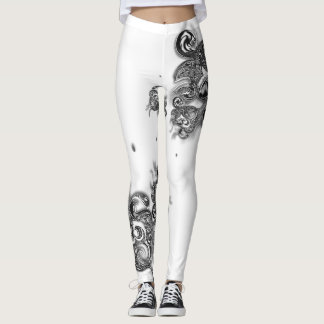 "Eine reflektierende Eleganz", Leggings der Frau
