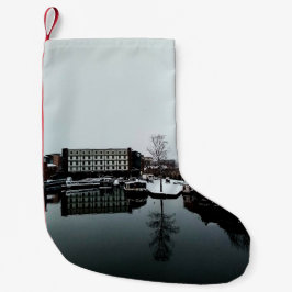 Eine Reflexion im Wasser Kleiner Weihnachtsstrumpf