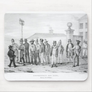 Eine Regierungs-Gefängnis-Gruppe Mousepad