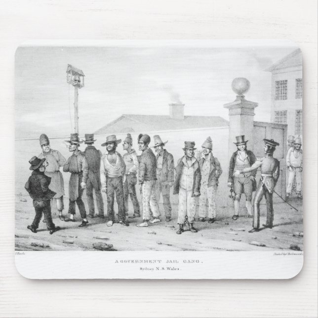 Eine Regierungs-Gefängnis-Gruppe Mousepad (Vorne)