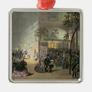 Eine Reihe am Theater de L'Ambigu-Comique Ornament Aus Metall
