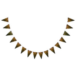 Eine Reihe von Blätter Wimpelkette