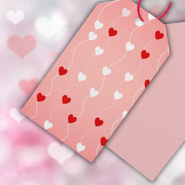 Eine Reihe von Petite Hearts Valentine's Geschenkanhänger (Von Creator hochgeladen)