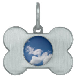 Eine Reihe von Wolken Tiermarke