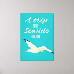 Eine Reise ans Meer Leinwanddruck