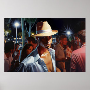 Eine Reise durch das Party des Hotels Poster