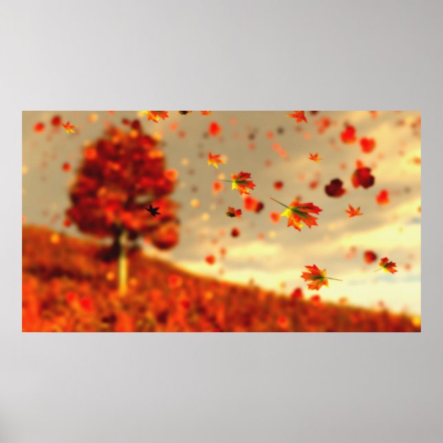 Eine Reise durch die Oktoberbrise Poster (Vorne)