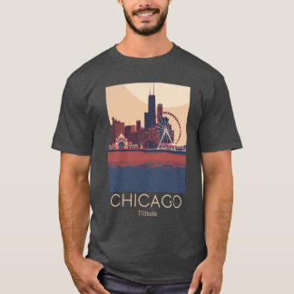 Eine Reise nach Chicago - Il'Illinois T-Shirt