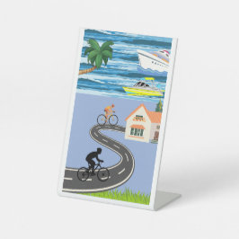 Eine Reise zum Gedenken Sockelschild