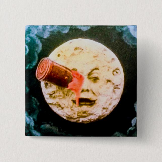 Eine Reise zum Mond Button (Vorderseite)