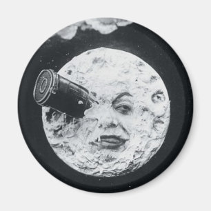 Eine Reise zum Mond Le Voyage dans la Lune Magnet