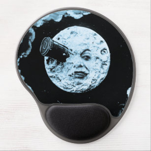 Eine Reise zum Mond Le Voyage dans La Lune Vintag Gel Mousepad