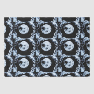Eine Reise zum Mond Le Voyage dans la Lune Vintag Seidenpapier