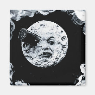 Eine Reise zum Mond Magnet