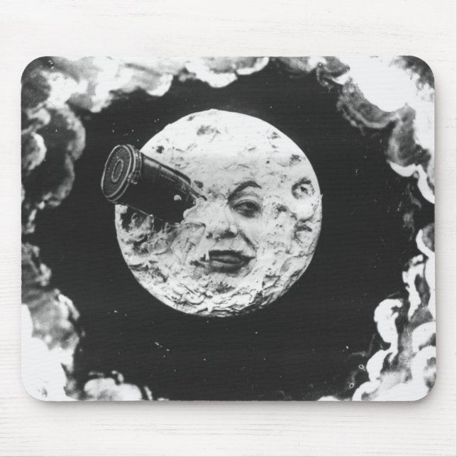 Eine Reise zum Mond Mousepad (Vorne)