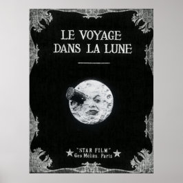 Eine Reise zum Mond oder Le Voyage dans la Lune Re Poster