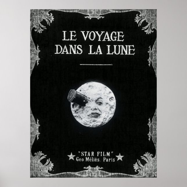 Eine Reise zum Mond oder Le Voyage dans la Lune Re Poster (Vorne)