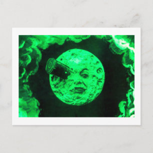Eine Reise zum Mond Postkarte