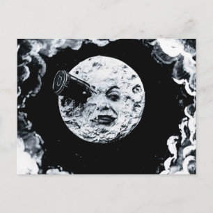 Eine Reise zum Mond Postkarte