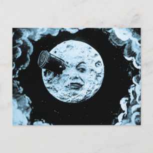 Eine Reise zum Mond Postkarte