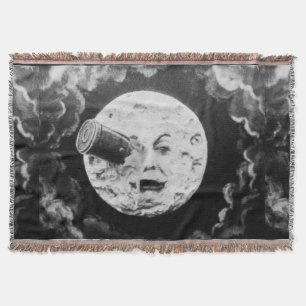 Eine Reise zum Mond Retro Vintage Französischer Fi Decke