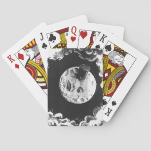 Eine Reise zum Mond Spielkarten