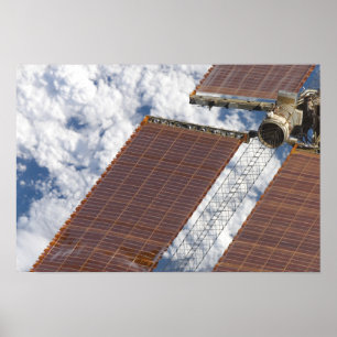 Eine reparierte Solarstromanlage Poster