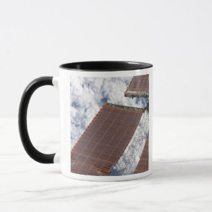 Eine reparierte Solarstromanlage Tasse
