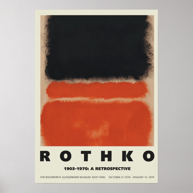 Eine Retrospektive 2 Poster (Vorne)
