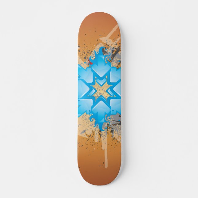 Eine Richtung Skateboard (Vorne)