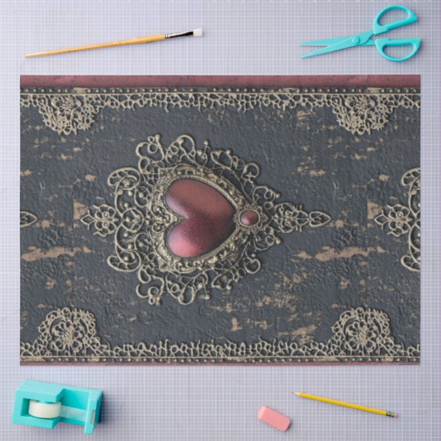 Eine Romanik- und Gothic-Serie Design #12 Seidenpapier (Basteln)