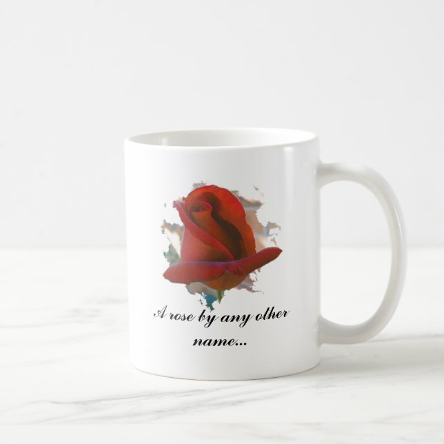 Eine Rose durch irgendein anderes Namens… Kaffeetasse (Rechts)