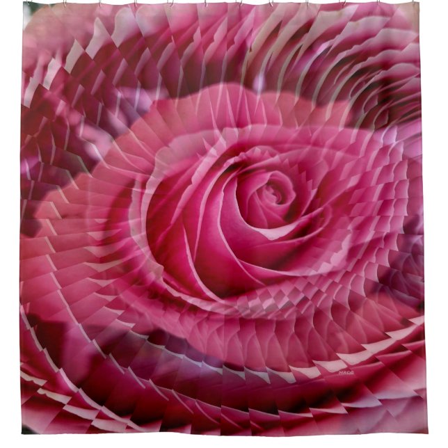 Eine Rose ist eine Rose....... Duschvorhang (Vorderseite)