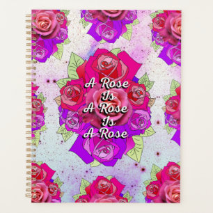 Eine Rose ist eine Rose ist eine Rose Planer