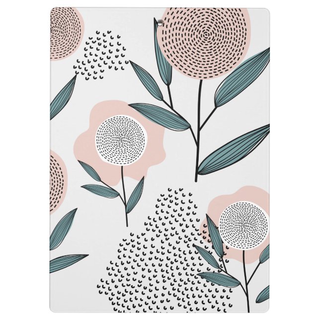 Eine Rose Klemmbrett (Rückseite)