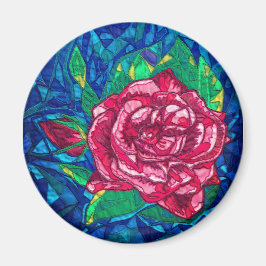 Eine Rose Magnet