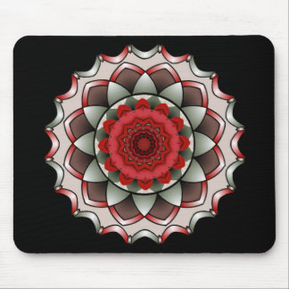 Eine Rose ohne DornenMandala Mousepad