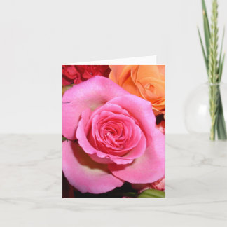 Eine Rose von Danke! Dankeskarte