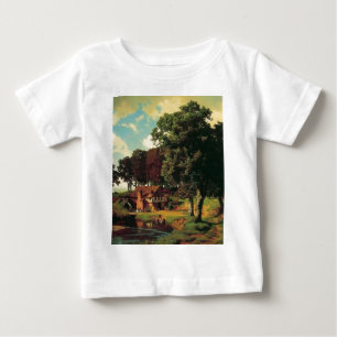 Eine rostige Mühle von Bierstadt Albert Baby T-shirt