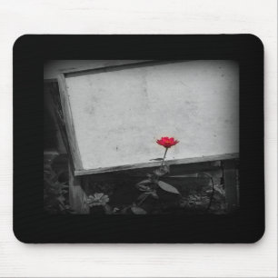 Eine Rote Blume Mousepad