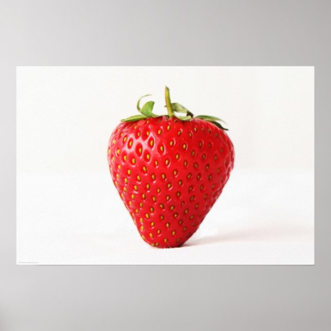 Eine Rote Erdbeere wapcna Poster (Vorne)