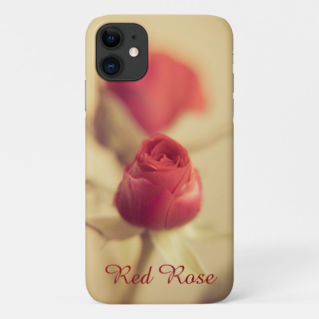 Eine Rote Rose für Ihren... Case-Mate iPhone Hülle (Rückseite)