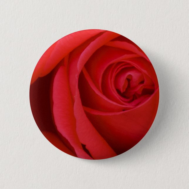 Eine Rote Rose für Sie Button (Vorderseite)
