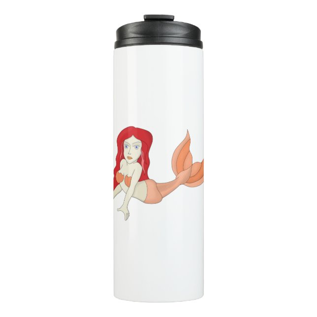 Eine Rotkopfmaid Thermosbecher (Vorderseite)