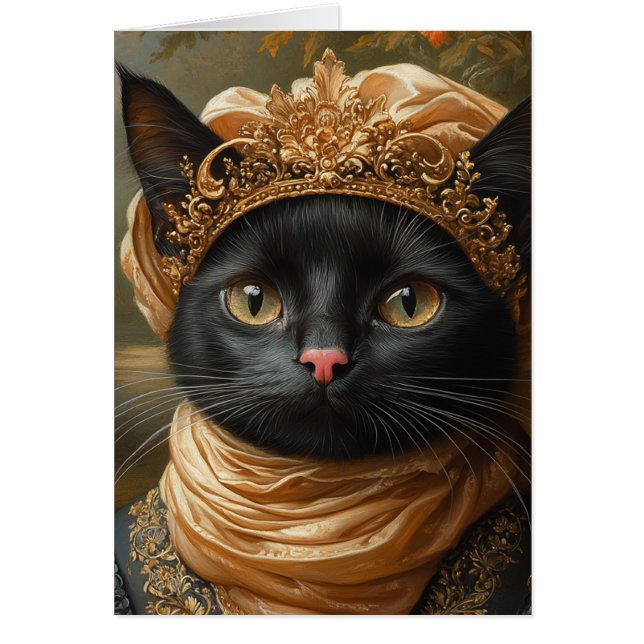 Eine Royal Black Cat (Vorne)